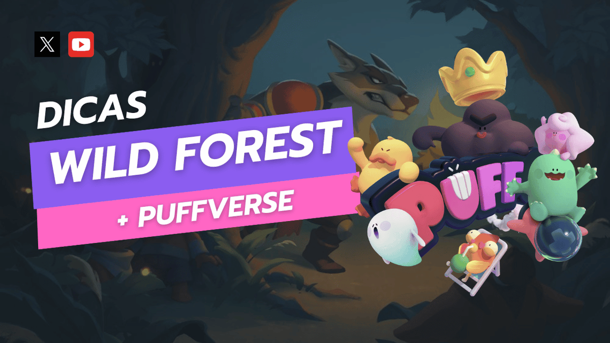 alpesweb3's tweet photo. Fala galera, 

Hoje tem live sobre Dicas de @playwildforest e @Puffverse 

Horário: 13:30

Transmissão: X e Youtube 

#ronin #games #nfts #playwildforest #puffverse https://t.co/D03hkc4Gf6