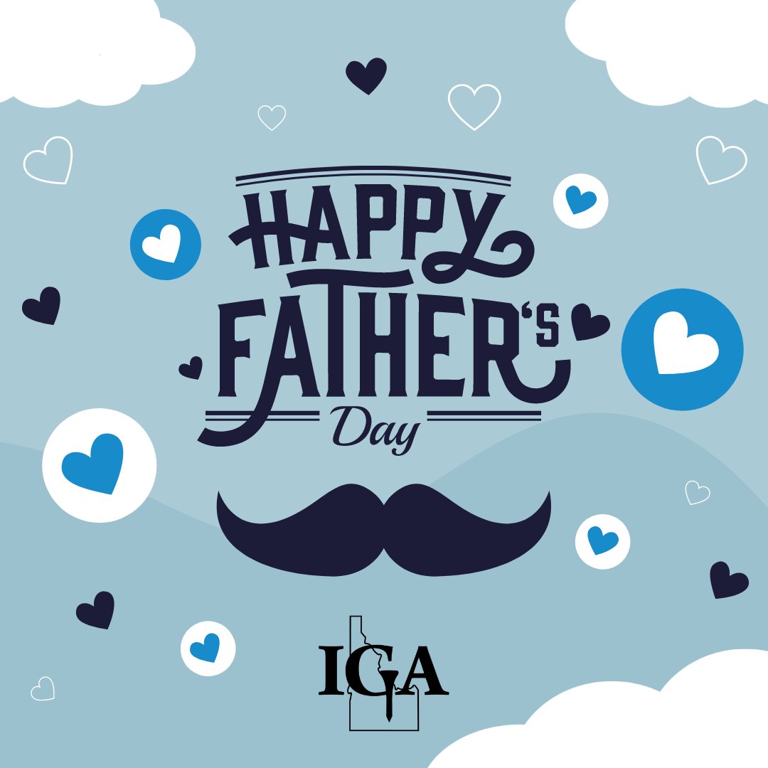 IdahoGA's tweet photo. Happy Father's Day to every dad out there from us here at the IGA! #idahoga #fathersday https://t.co/vDUnCZl3Ww
