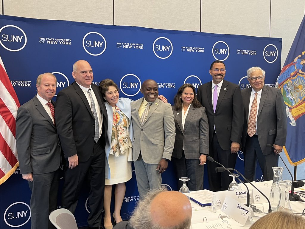 Congratulations Dr. Lloyd Holmes the new president of SUNY Niagara