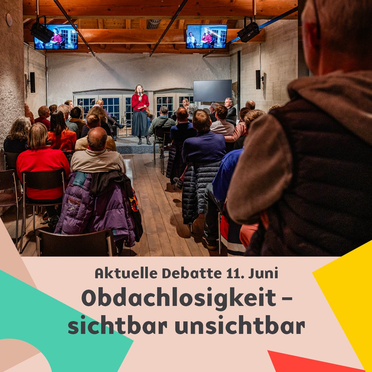 Polit-Forum Bern (@politforumbern) on Twitter photo Gespräch «Obdachlosigkeit – sichtbar unsichtbar» mit <a href="/fteuscher/">Franziska Teuscher</a> <a href="/Bern_Stadt/">Stadt Bern</a>, Roger Meier Surprise, Jörg Dittmann @hsaFHNW, Ruedi Löffel <a href="/gassenarbeitBE/">Gassenarbeit Bern</a>, Moderation <a href="/PetrusKlaus/">Klaus Petrus</a>
➡️Zu «Wie Strassenzeitungen Leben verändern» im Kornhausforum Bern
Anmelden: bit.ly/3QO5vSBGespräch Gespräch «Obdachlosigkeit – sichtbar unsichtbar» mit <a href="/fteuscher/">Franziska Teuscher</a> <a href="/Bern_Stadt/">Stadt Bern</a>, Roger Meier Surprise, Jörg Dittmann @hsaFHNW, Ruedi Löffel <a href="/gassenarbeitBE/">Gassenarbeit Bern</a>, Moderation <a href="/PetrusKlaus/">Klaus Petrus</a>
➡️Zu «Wie Strassenzeitungen Leben verändern» im Kornhausforum Bern
Anmelden: bit.ly/3QO5vSBGespräch