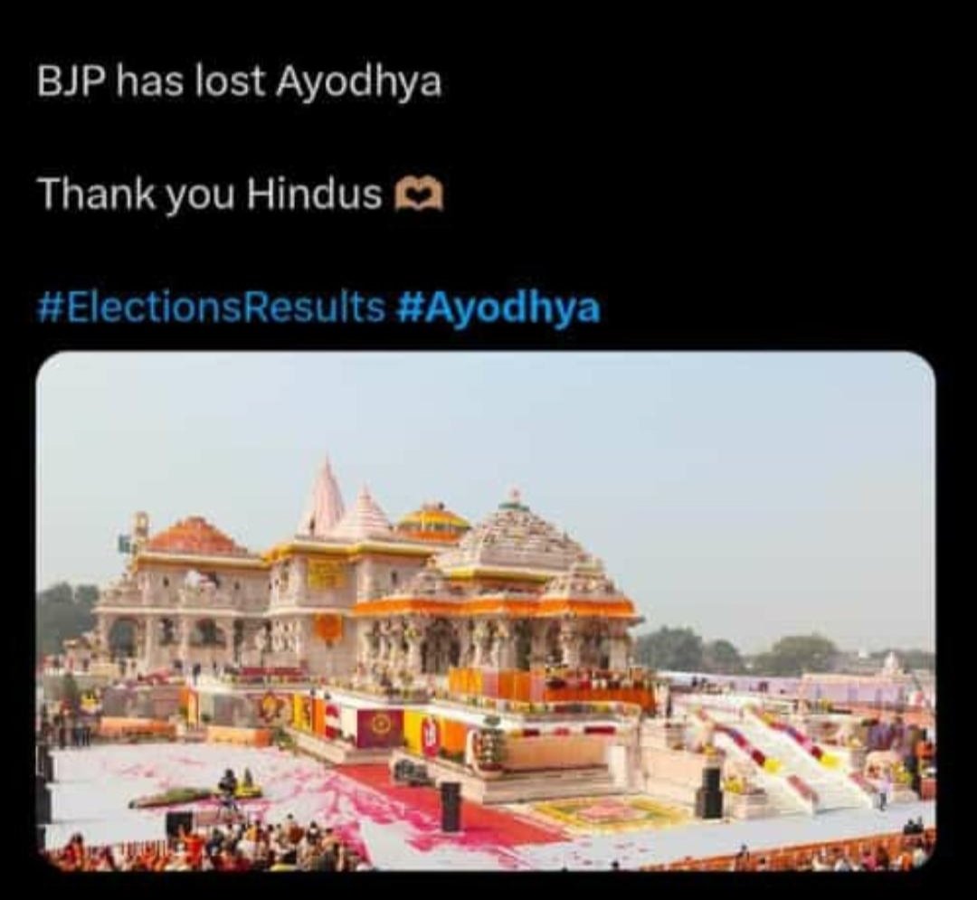 ExplainwithVojo's tweet photo. #electionresultupdate
संगच्छध्वं संवदध्वं
सं वो मनांसि जानताम्
देवा भागं यथा पूर्वे
सञ्जानाना उपासते ||
Proud to be a hindu. 
Proud to be a Indian. https://t.co/MpsJLx29YU
