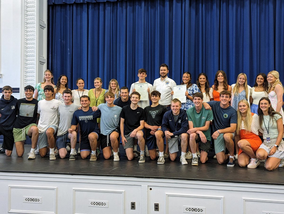 Thank you to Assemblyman Paul Kanitra, of the 10th Legislative District, for stopping by our school today to honor the Girls and Boys Basketball teams with State Proclamations for their achievements this past season.