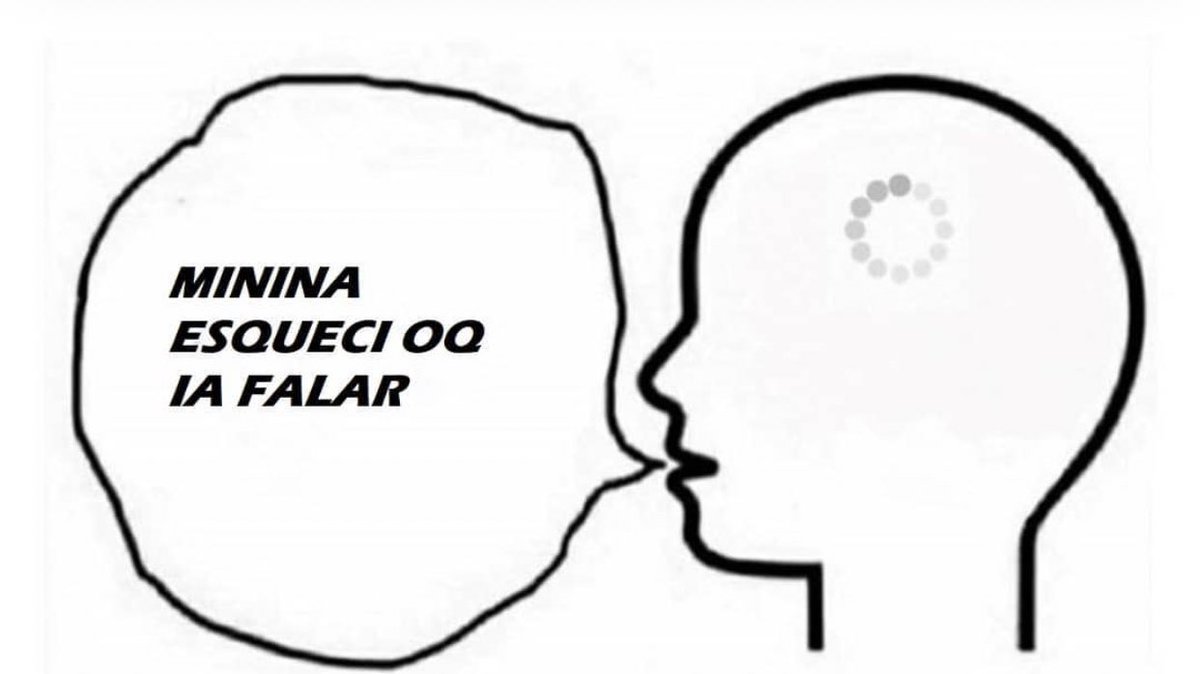 eu no meio da conversa  do nada