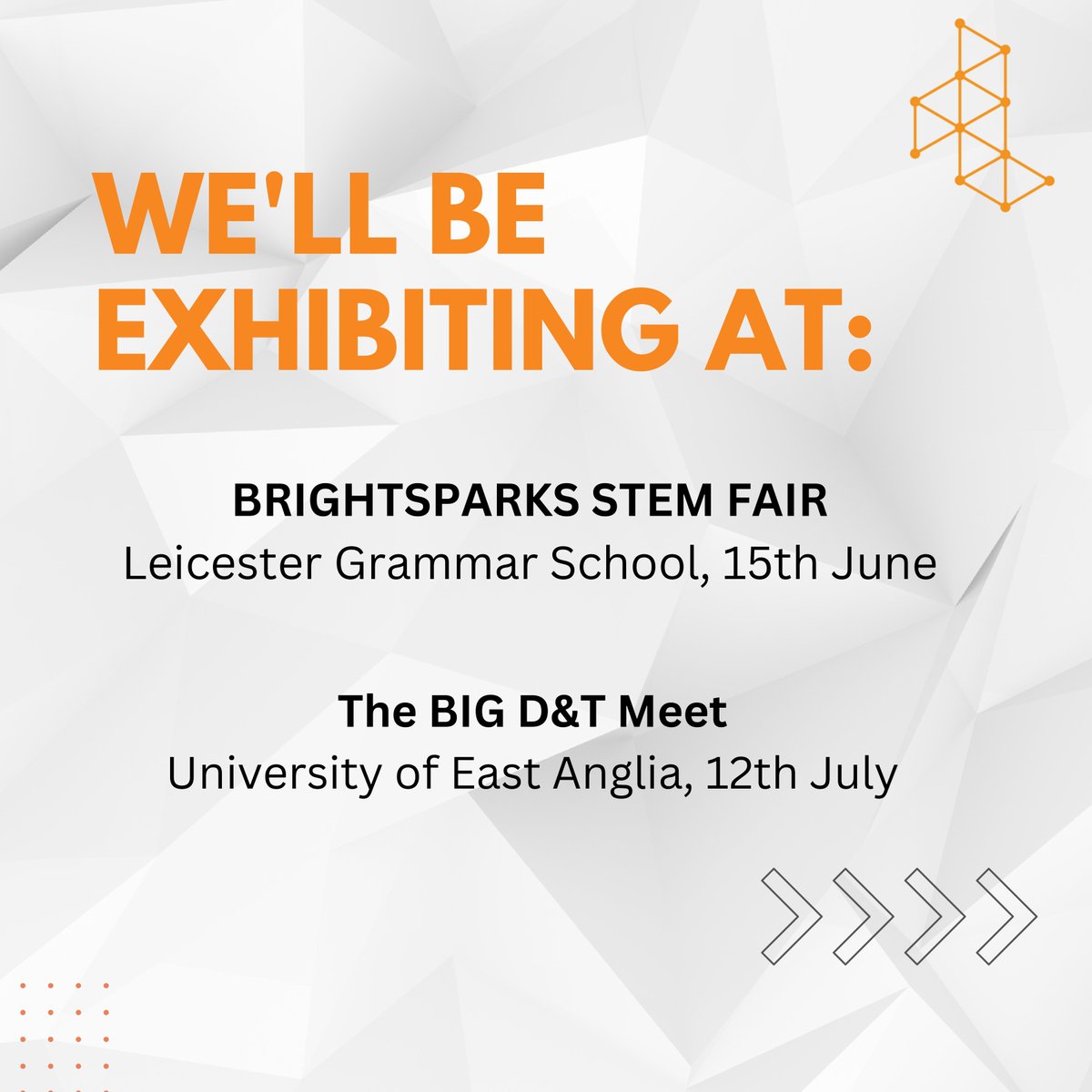 Meshtrainingltd's tweet photo. We'll be exhibiting and visiting a series of exhibition shows over the next few months to meet the next generation of designers, connect with industry and showcase the capabilities of VR within the design workflow. 

#brightsparks #gravitysketch #newdesigners #designandtechnology https://t.co/t9id0mKzca
