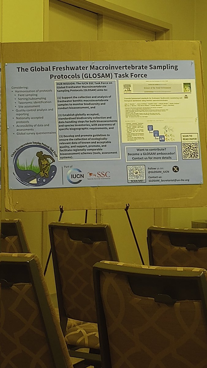 Monika Bohm (@monnikaboom) on Twitter photo Starting right now: <a href="/GLOSAM_IUCN/">Global Macroinvertebrate Sampling Protocols TF</a> session at #2024SFS. Excited to learn about Macroinvertebrate Sampling! Starting right now: <a href="/GLOSAM_IUCN/">Global Macroinvertebrate Sampling Protocols TF</a> session at #2024SFS. Excited to learn about Macroinvertebrate Sampling!