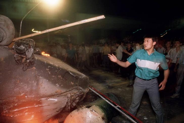 OliverJia1014's tweet photo. Long post, but please share. Today marks the 35th anniversary of the Tiananmen Square student protests and the bloody massacre carried out by the Chinese Communist Party.

There were some truly horrific images taken on June 4, 1989, but it's actually quite difficult to find them using a conventional Google search.

This could be due to CCP pressure, but more likely it's probably because Google algorithms in the last few years have intentionally tried to suppress graphic images and provide a sanitized internet experience for its users. You will face similar problems when looking up images related to events like 9/11 or the 2014 shoot-down of Malaysia Airlines Flight 17.

An unknown number of people were killed and wounded at Tiananmen, but it was assuredly in the thousands. I believe it to be an insult to their memories for what they went through to be censored or hidden.

The link at the end of this tweet is an archived Imgur page containing many rare photographs hardly ever run by Western news outlets because of their graphic nature.

I have chosen less graphic images to include in this tweet out of concern for my more sensitive followers, so please click the link for more photographs. Be warned that the externally linked ones are very explicit images of bashed skulls, dead bodies, and people burned alive, among other terrible things.

It is not content that I enjoy sharing, but it must be seen by the world and younger generations. Countless journalists risked their lives in taking these photographs and smuggling them out of China. Yet their work is not seen nearly widely enough. This is history and it must be preserved.

The CCP do not want you to see these photographs nor do they want you to know what the Tiananmen protests were. Young Chinese are raised to be intentionally ignorant to what they were. As Hong Kong has been taken over by the CCP, in due time young people in what was once a free, vibrant, pluralistic, and democratic society will not know what Tiananmen was either.

As people living on the outside though, we owe it to all those who were killed, imprisoned, and crippled for life during these protests for freedom to remember what these brave souls fought for, even if it was ultimately in vain.

Those who follow me know that my Chinese relatives survived Mao Zedong's Cultural Revolution. I've been a staunch anti-communist and long-time opponent of the CCP. But you do not need my background to acknowledge that modern China is one of the least free and most authoritarian countries on earth.

Thanks to the Emergency Chinese Immigration Relief Act of 1989 in response to the Tiananmen massacre, the U.S. government allowed my Chinese aunt and uncle to stay in the United States, expediting the process which eventually allowed them to become American citizens.

In the last years of his life before he passed away in 2021, my father, who also became an American, was always critical of the CCP and angry at how much China had regressed since the Cultural Revolution instead of the promising post-Cold War direction most in the West hoped it would go in.

Today, I am profoundly grateful for living a life of freedom and happiness in Japan. I would not be here if weren't for how hard my father worked to leave China and have a successful life as a professional violinist in the West.

On this day, I remember my father and all the protestors of Tiananmen. Thank you for reading.
https://t.co/MrqumbZaeg