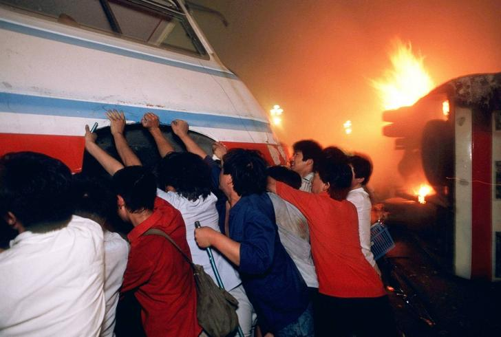 Long post, but please share. Today marks the 35th anniversary of the Tiananmen Square student protests and the bloody massacre carried out by the Chinese Communist Party.

There were some truly horrific images taken on June 4, 1989, but it's actually quite difficult to find them