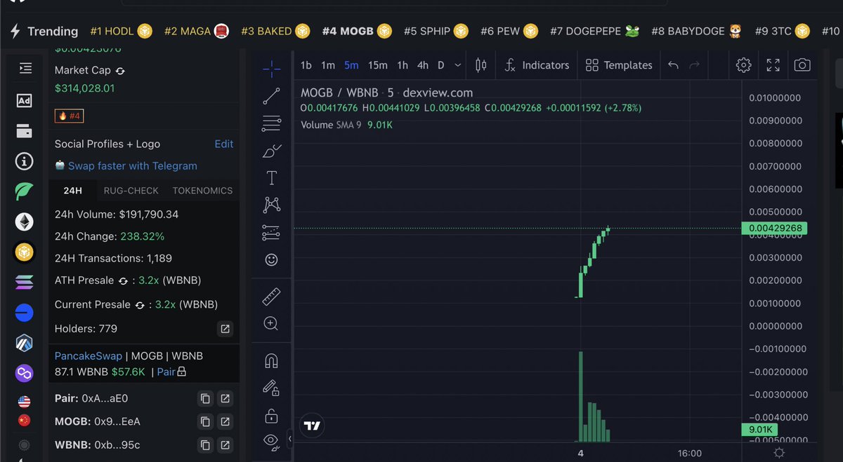 $MOGB BULLISH 😀😀😀 NO DIP!!!

dexview.com/bsc/0x95A13AF8…