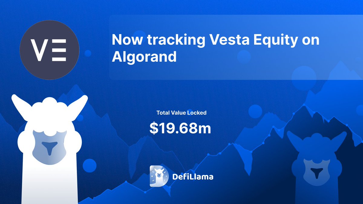 Now tracking <a href="/vestaequityvpm/">Vesta Equity</a> on <a href="/Algorand/">Algorand</a> 

Tokenized, regulatory-compliant, and verified fractionalized home equity investments in top residential properties