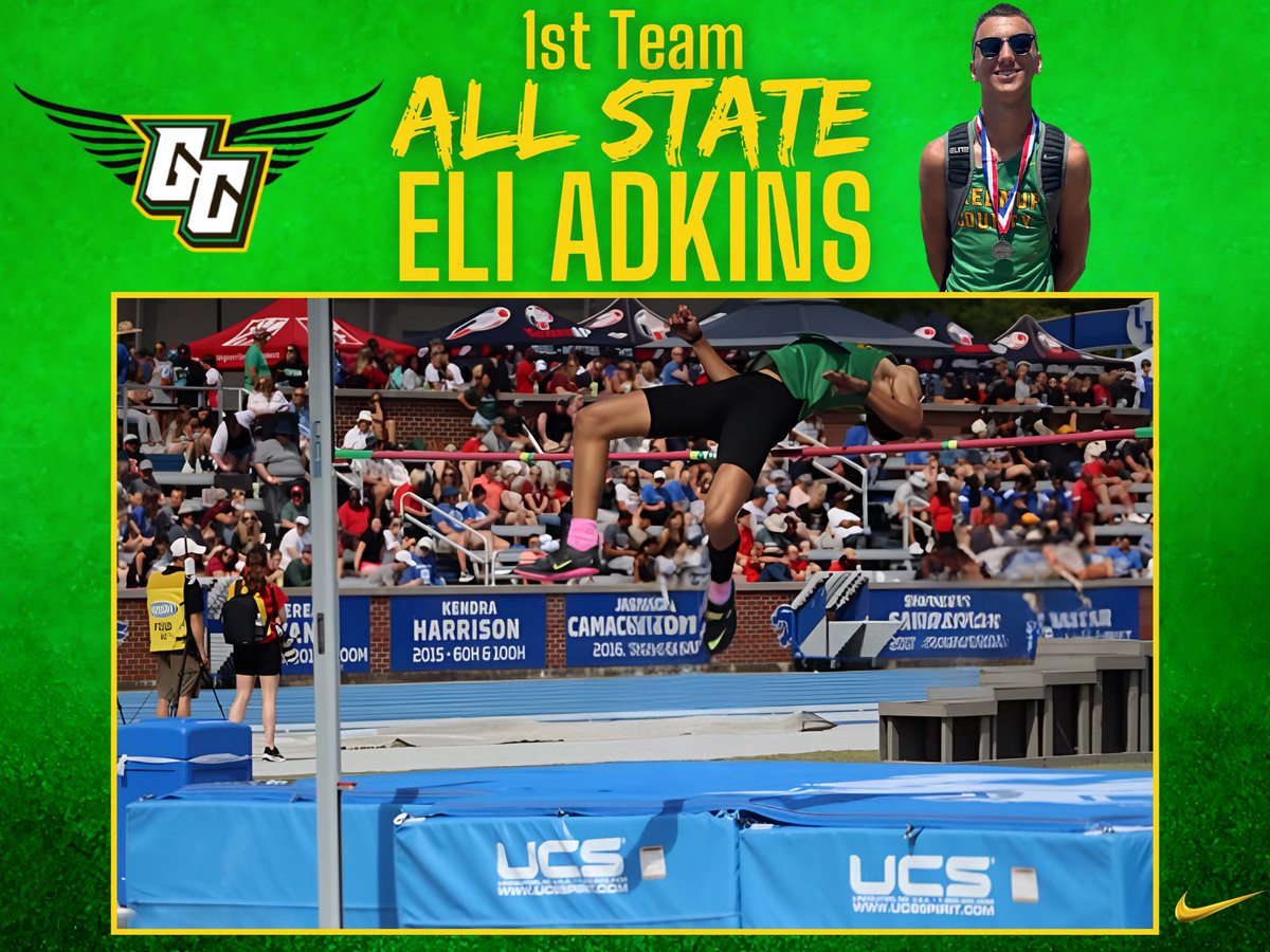 Congratulations to Eli Adkins for being selected First Team All State!