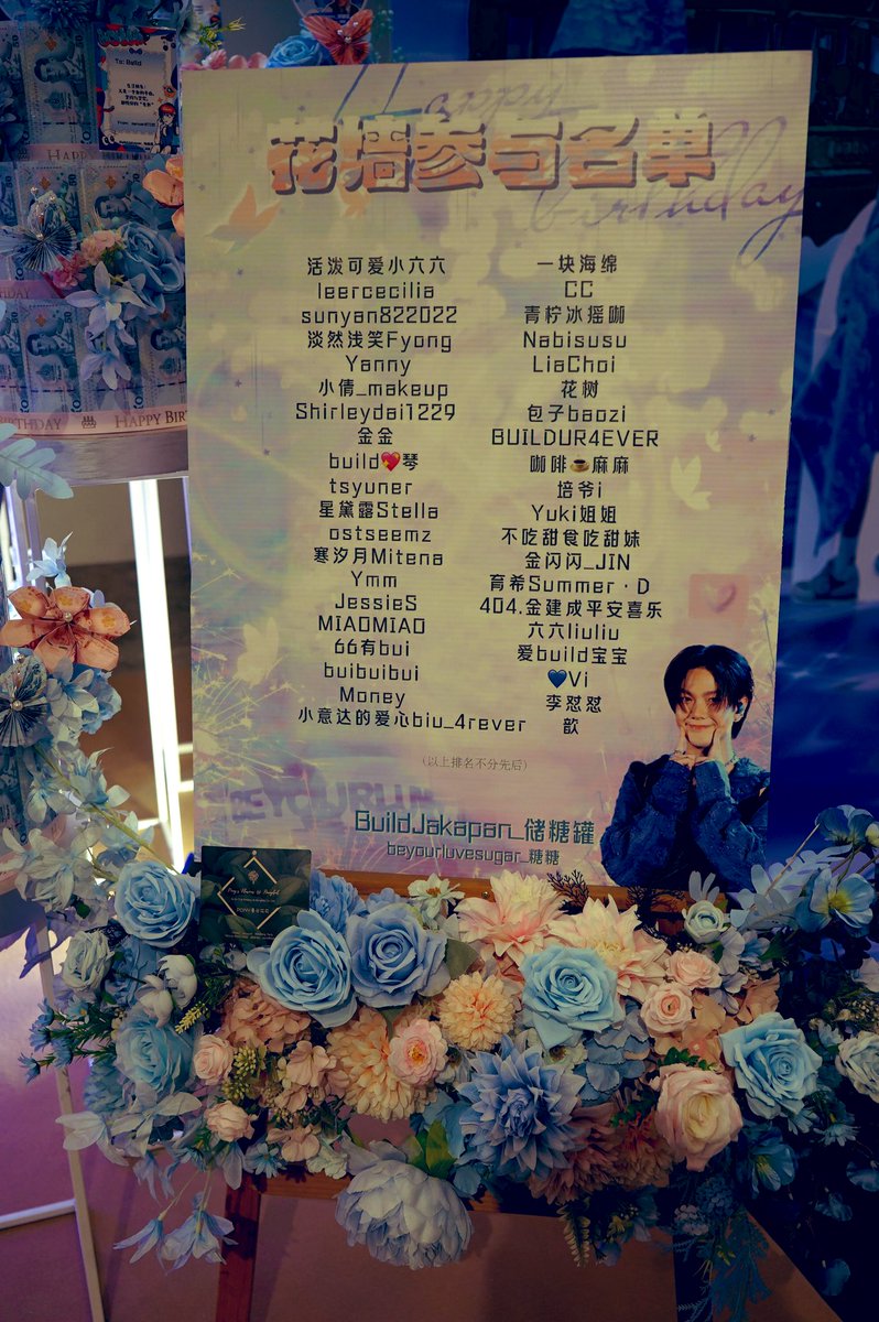 beyourluvesugar's tweet photo. Thanks to everyone who participated！💙🍬🫶🏻🫰🏻Of course, all byl are the best! Thank you guys for your supporting of biu and the project！🤴🏻🐷🐱

DJ JKP OFFICIALLY 30
#บิว30ปีหืมมมเอาเรื่อง
#BuildJakapan
#Beyourluve
 @JakeB4rever https://t.co/Od6ws9bNWW