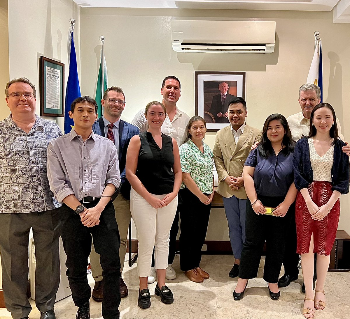 Daniel Faas (@faasdaniel) on Twitter photo The third <a href="/tcddublin/">Trinity College Dublin</a> Alumni Meeting in the Philippines took place tonight (after October 2018 and January 2024). Great conversations and a clear roadmap to further support education in Ireland for Filipino students. Thank you Ambassador <a href="/IrlAmbManila/">Irish Ambassador to the 🇵🇭</a> <a href="/WCarlosIRL/">William Carlos</a> <a href="/tcdglobal/">Trinity College Dublin Global</a> 🇮🇪🇵🇭 The third <a href="/tcddublin/">Trinity College Dublin</a> Alumni Meeting in the Philippines took place tonight (after October 2018 and January 2024). Great conversations and a clear roadmap to further support education in Ireland for Filipino students. Thank you Ambassador <a href="/IrlAmbManila/">Irish Ambassador to the 🇵🇭</a> <a href="/WCarlosIRL/">William Carlos</a> <a href="/tcdglobal/">Trinity College Dublin Global</a> 🇮🇪🇵🇭