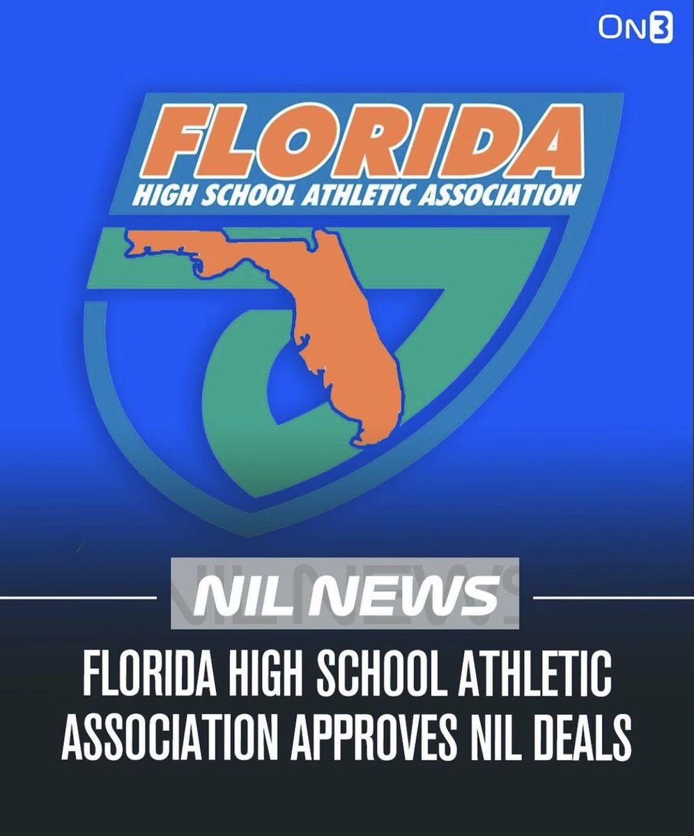 Breaking News:

The <a href="/FHSAA/">FHSAA</a> has approved Name Image and Likeness deals for High School athletes!