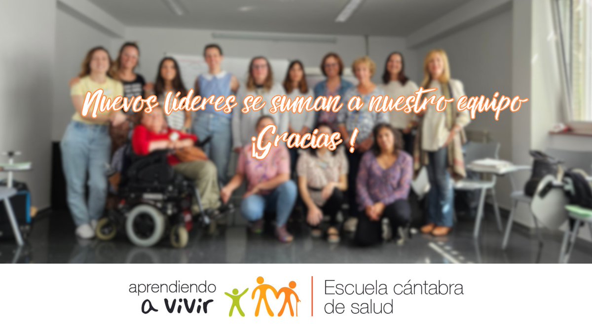 Finalizada la formación de nuev@s líderes de los talleres de "Paciente Activo. Cuidado Responsable." 
Profesionales de la salud y ciudadanía aprendiendo juntos para ayudar a su comunidad. 
¡¡¡Gracias por todo y bienvenid@s al equipo!!! 🫂❤️