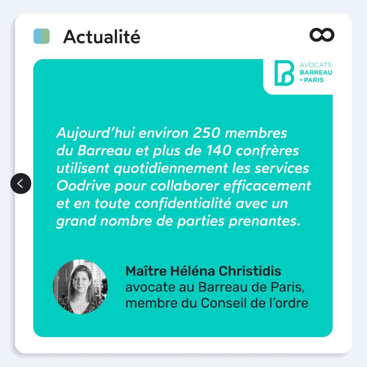🔐 Le Barreau de Paris choisit Oodrive pour sécuriser ses données sensibles ! 
Avec 35 000 avocats, ils utilisent Oodrive Work et Oodrive Meet pour une protection optimale. 

👉En savoir plus : oodrive.com/fr/actualites/…

#Cybersecurity #DataProtection #Oodrive