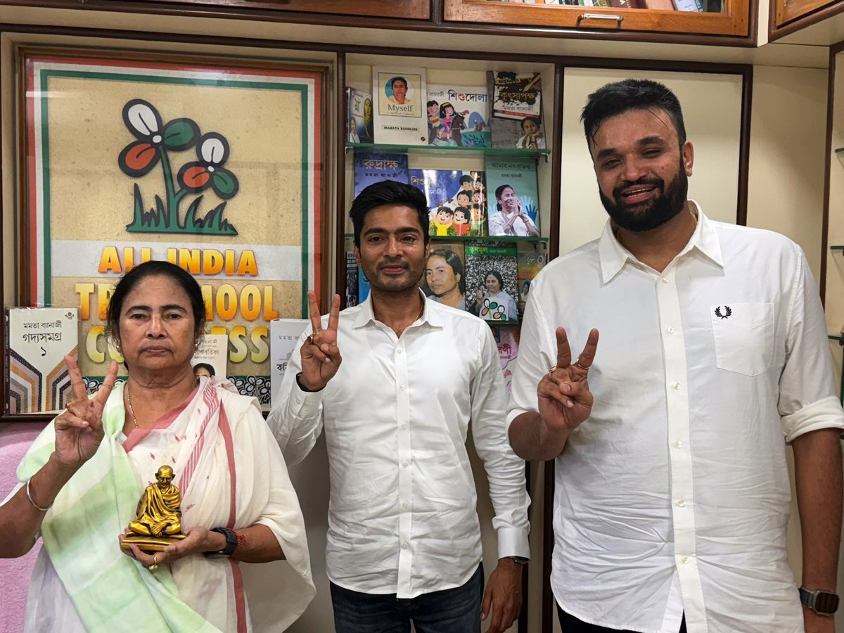 Pratik Jain (@pratikjainipac) on Twitter photo With all odds stacked against us, and overcoming all that the skeptics had to say, the results today speak for themselves. ✌🏽
<a href="/IndianPAC/">I-PAC</a> <a href="/MamataOfficial/">Mamata Banerjee</a> <a href="/abhishekaitc/">Abhishek Banerjee</a> With all odds stacked against us, and overcoming all that the skeptics had to say, the results today speak for themselves. ✌🏽
<a href="/IndianPAC/">I-PAC</a> <a href="/MamataOfficial/">Mamata Banerjee</a> <a href="/abhishekaitc/">Abhishek Banerjee</a>