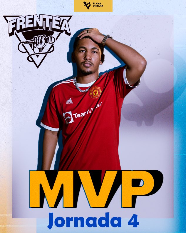 FlavaUrbana's tweet photo. El MVP de la 4ta jornada 🔥🔥🔥🔥 #Frentea
@Hunter77023806
Escogido por los jueces por su gran participación desde el inicio y su conexión con el público 😎😎 https://t.co/GyfS6nMPwI