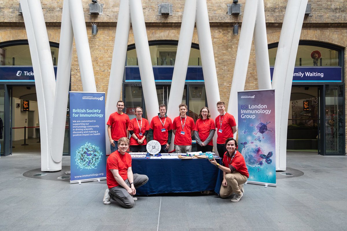 James Harker (@harkerimmuno) on Twitter photo Had a fantastic time with the <a href="/London_immuno/">London Immunology</a> <a href="/britsocimm/">British Society for Immunology</a> team discussing immunology and vaccines with commuters and families at King's Cross station last Thursday. Thanks <a href="/KatieFlaherty07/">Katie Flaherty</a> for all the planning and <a href="/britsocimm/">British Society for Immunology</a> for the support. Had a fantastic time with the <a href="/London_immuno/">London Immunology</a> <a href="/britsocimm/">British Society for Immunology</a> team discussing immunology and vaccines with commuters and families at King's Cross station last Thursday. Thanks <a href="/KatieFlaherty07/">Katie Flaherty</a> for all the planning and <a href="/britsocimm/">British Society for Immunology</a> for the support.