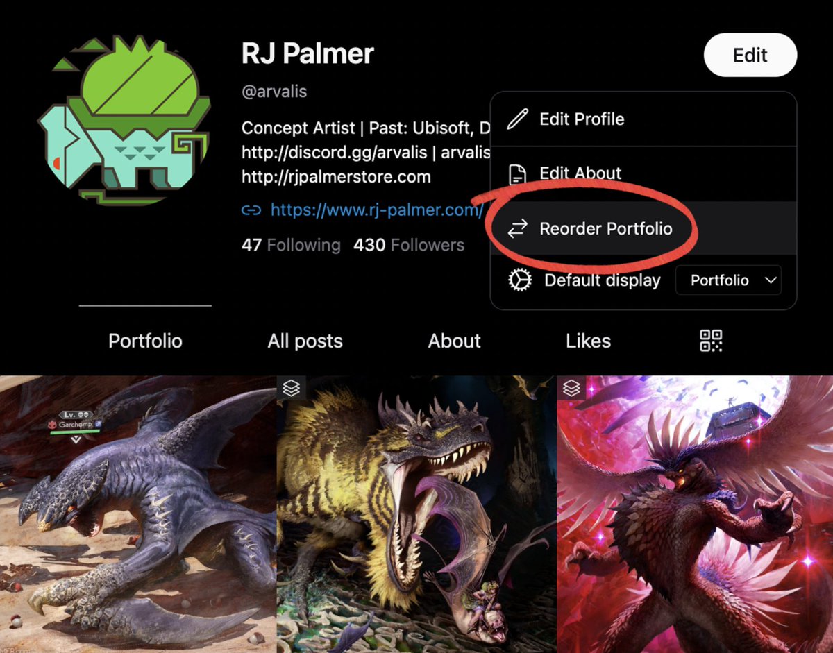 RJ Palmer tweet media