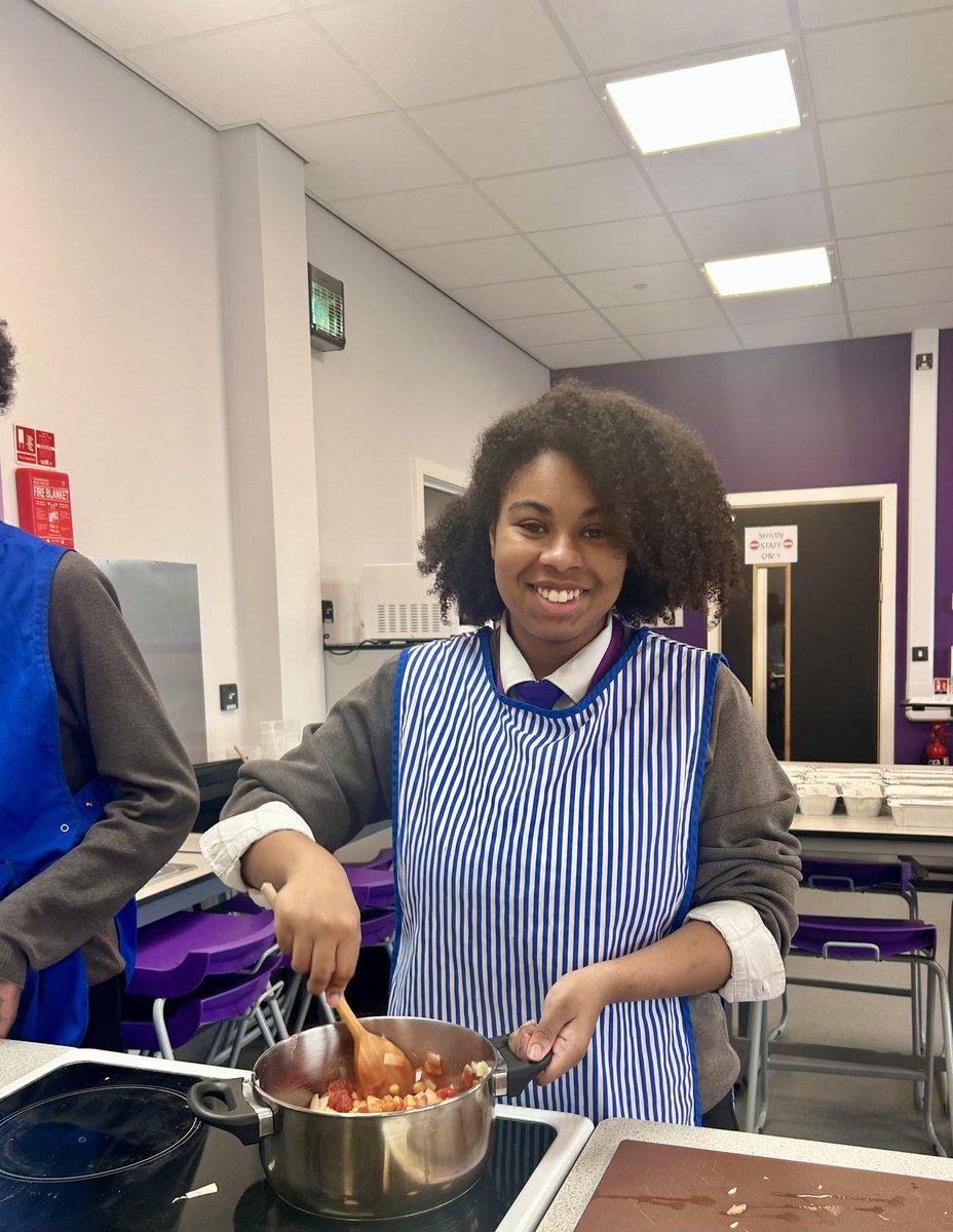 TAL_DT's tweet photo. Purple star students this week honing their craft in the workshop and in the kitchen 💜🌟 @TrinityAcademyL https://t.co/kg4U1jXbgW