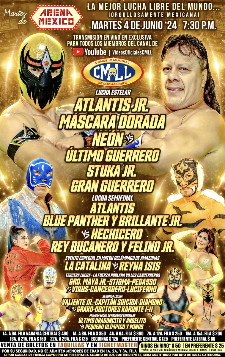 Lucha Libre CMLL tweet media