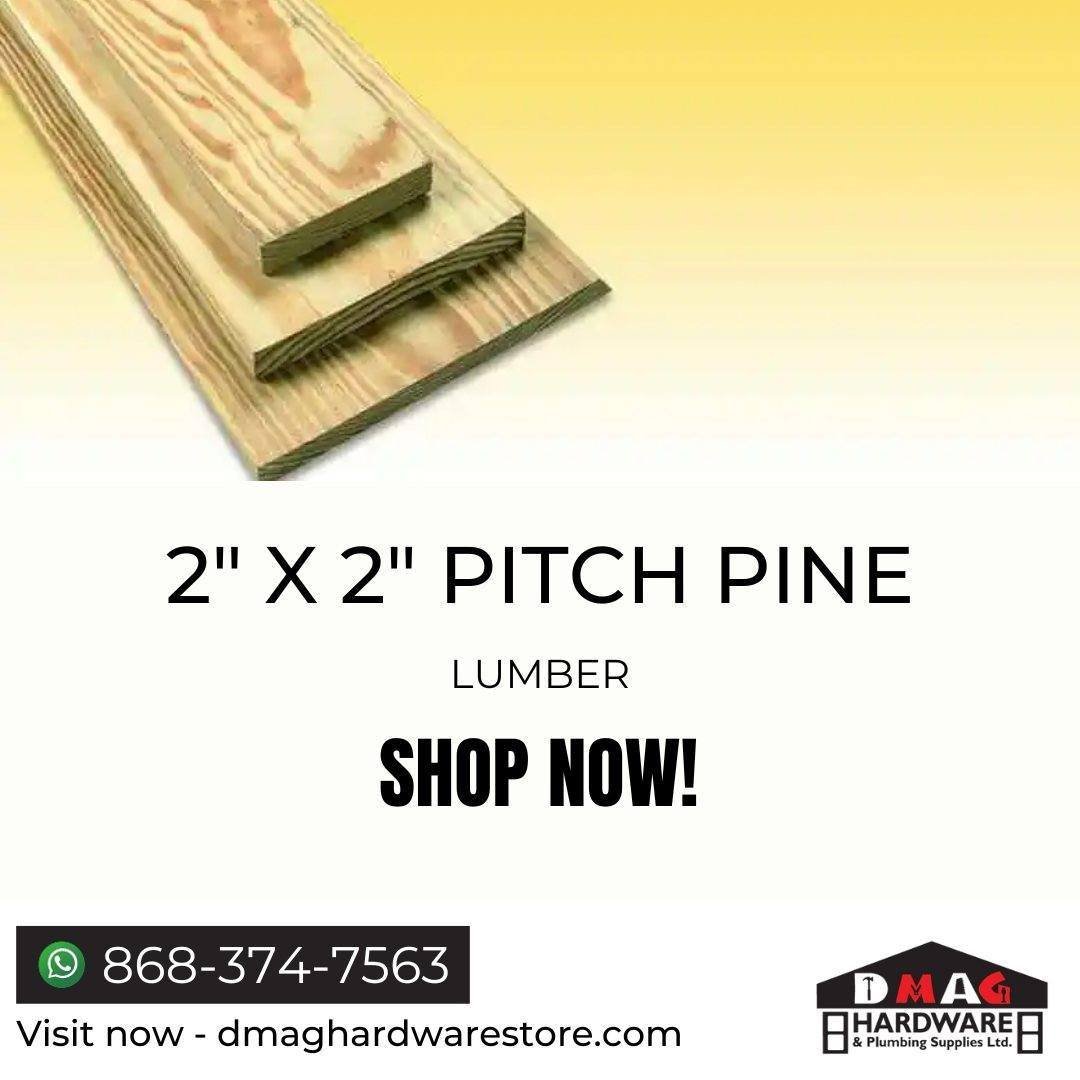 DmagLtd's tweet photo. 🌲🔨 Discover the superiority of our 2" x 2" Pitch Pine Lumber—perfect for construction and crafting. 🏗️✨ 

Durable and versatile, it’s ideal for any project.

#Dmag #DMAGhardware #PitchPineLumber 
.
Order now!

Contact us at 868-374-7563 via WhatsApp or by calling https://t.co/JbttFdbXdQ