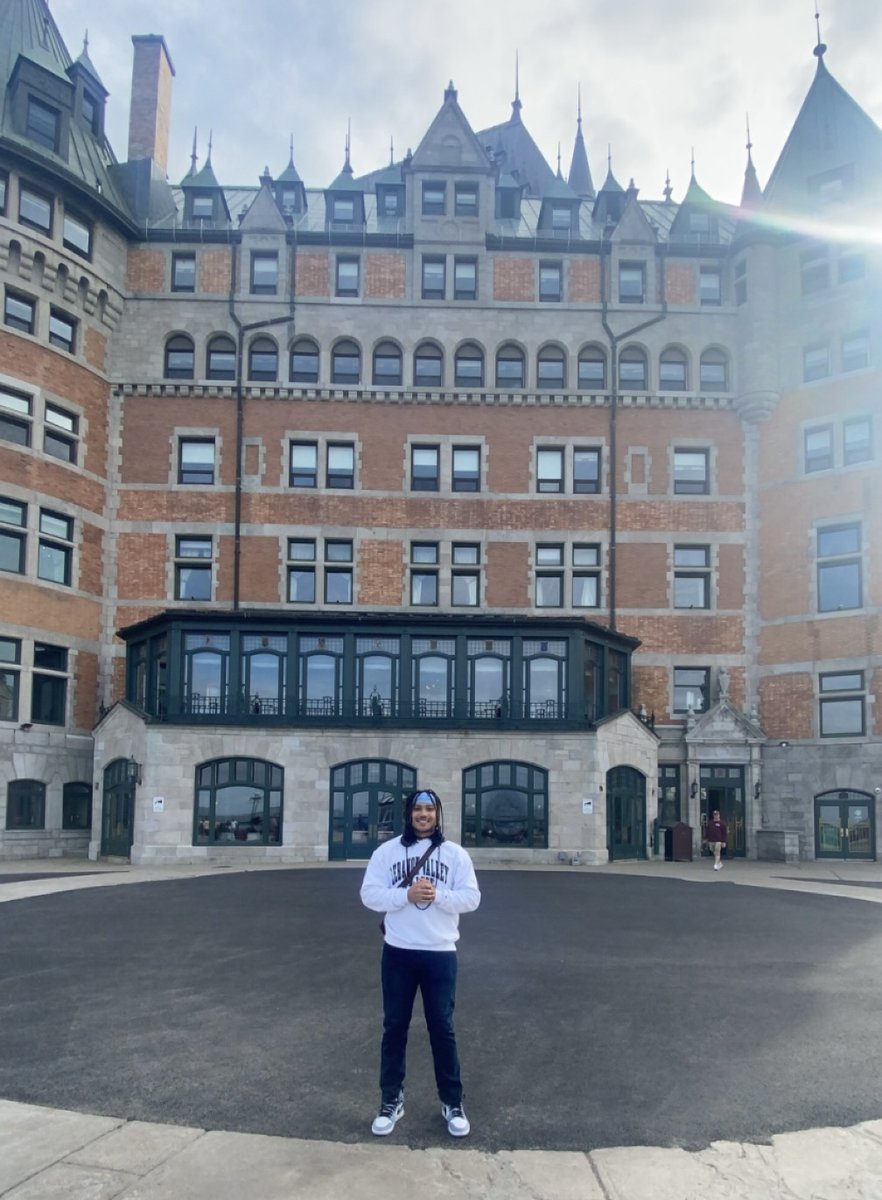 LVC's tweet image. Our students are loving their summer study abroad experiences! Tyler is in Quebec, business students are in the Netherlands, and more students are in Italy! #GoLVC #LVCabroad #TravelTuesday