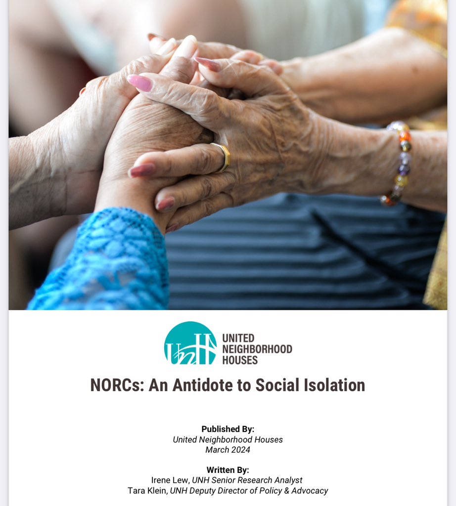 “I project that after 2030 all of NYC will be a NORC.” -<a href="/NYCAging/">NYC Department for the Aging</a> Commissioner at today’s <a href="/NYCCouncil/">New York City Council</a> hearing on Naturally Occurring Retirement Communities. Read more about NORCs in <a href="/UNHNY/">UNHNY</a>’s recent report, and let’s build some more of them!

assets.nationbuilder.com/unhny/pages/12…