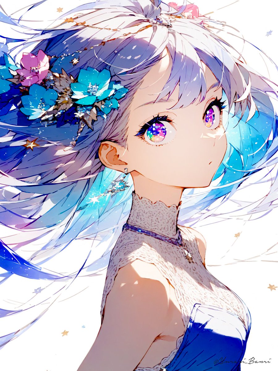 yurari_banri's tweet image. 巡り廻る宇宙の瞳