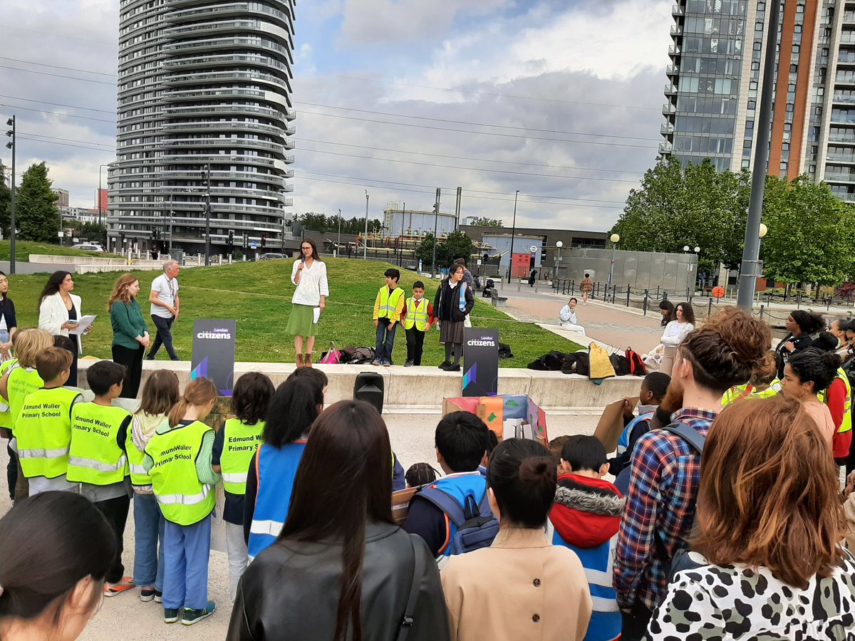 West London Citizens (@wlondoncitizens) on Twitter photo 'No more mould, fix our homes!!!'
Students from 8 primary schools join 110 leaders from <a href="/citizens_london/">London Citizens</a> to call on <a href="/MayorofLondon/">Mayor of London, Sadiq Khan</a> to work with us to repair and upgrade our homes. 'No more mould, fix our homes!!!'
Students from 8 primary schools join 110 leaders from <a href="/citizens_london/">London Citizens</a> to call on <a href="/MayorofLondon/">Mayor of London, Sadiq Khan</a> to work with us to repair and upgrade our homes.