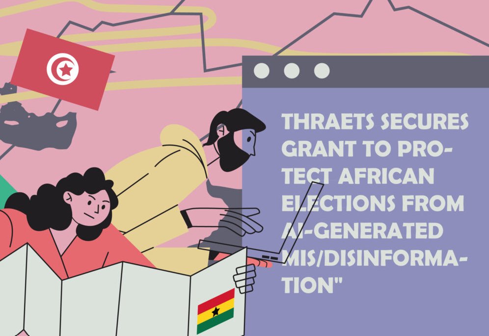 Thraets Secures Grant to Protect African Elections from AI-Generated Mis/Disinformation thraets.org/2024/05/26/thr…