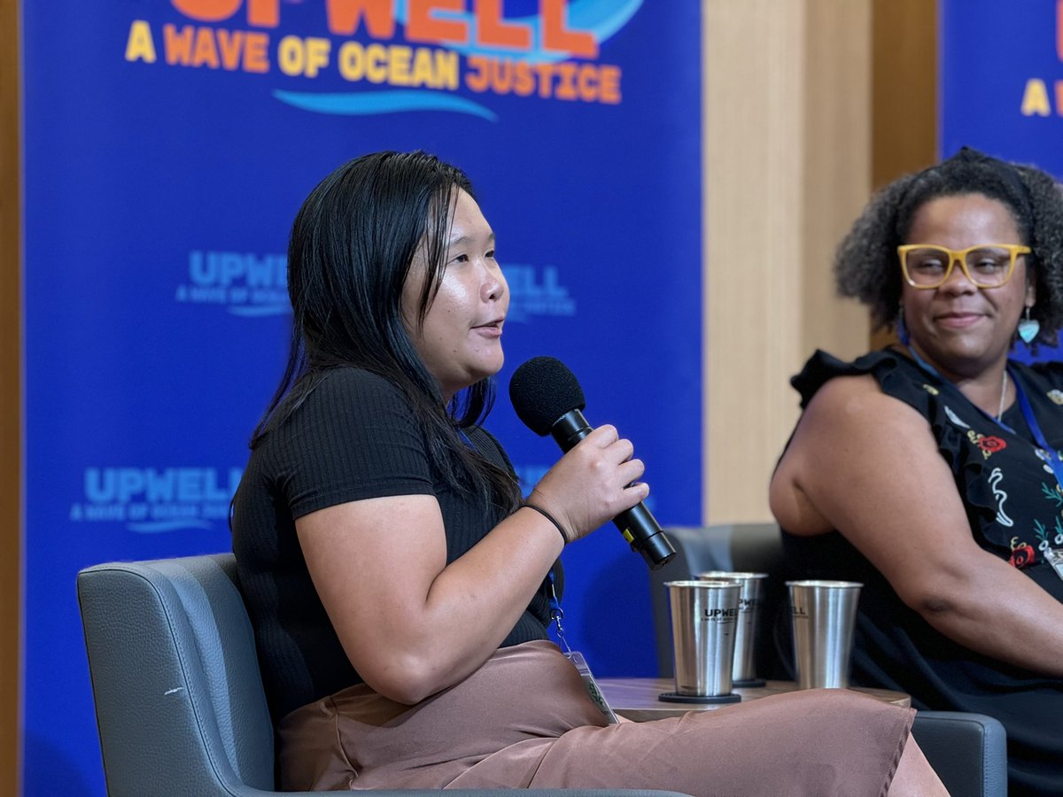 <a href="/SecDebHaaland/">Secretary Deb Haaland</a> <a href="/BrendaMallory46/">Brenda Mallory</a> <a href="/minsd/">Marce G. Graudiņš</a> <a href="/Interior/">US Department of the Interior</a> <a href="/Elasmo_Gal/">Jasmin Graham (she/her)</a> <a href="/kaaatso/">kat "chaos muppet” so</a> @AyanaMelvan <a href="/JoelRJohnson/">Joel R. Johnson</a> <a href="/Kaaatso/">kat "chaos muppet” so</a>: “An <a href="/amprog/">American Progress</a> report that we did a while ago said that communities of color are three times more likely than white communities to live in nature deprives countries and 70% of communities across the country live in nature deprived communities.” #Upwell2024