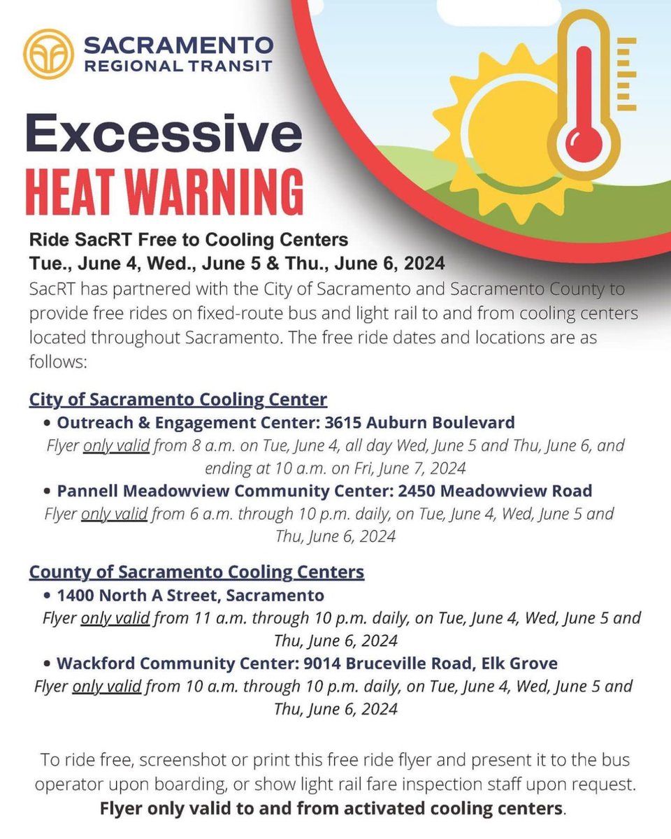 The first severe heat wave of the year has arrived and is expected to start today and last through Thursday. Cooling centers will be open across the city during this time, in addition to the listed locations, those seeking respite from the heat may also utilize public libraries