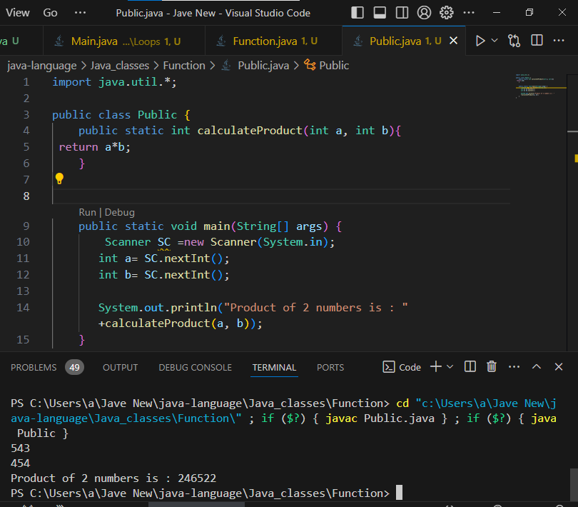 Hi! 👋 #Day79 of #100daysofcode #day09 of #java Today's I explored ...
