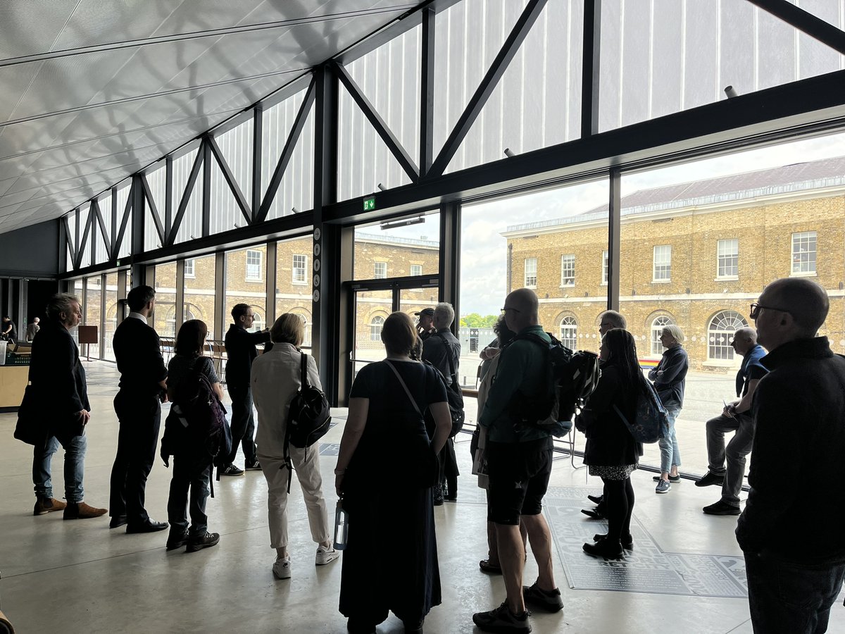 Bennetts Associates (@bennettsassocs) on Twitter photo Great turnout at our <a href="/woolwich_works/">Woolwich Works</a> tours this morning as part of <a href="/LFArchitecture/">London Festival of Architecture</a>! We always love showing people around this fantastic building. #London <a href="/BuildingCentre/">Building Centre</a> Great turnout at our <a href="/woolwich_works/">Woolwich Works</a> tours this morning as part of <a href="/LFArchitecture/">London Festival of Architecture</a>! We always love showing people around this fantastic building. #London <a href="/BuildingCentre/">Building Centre</a>