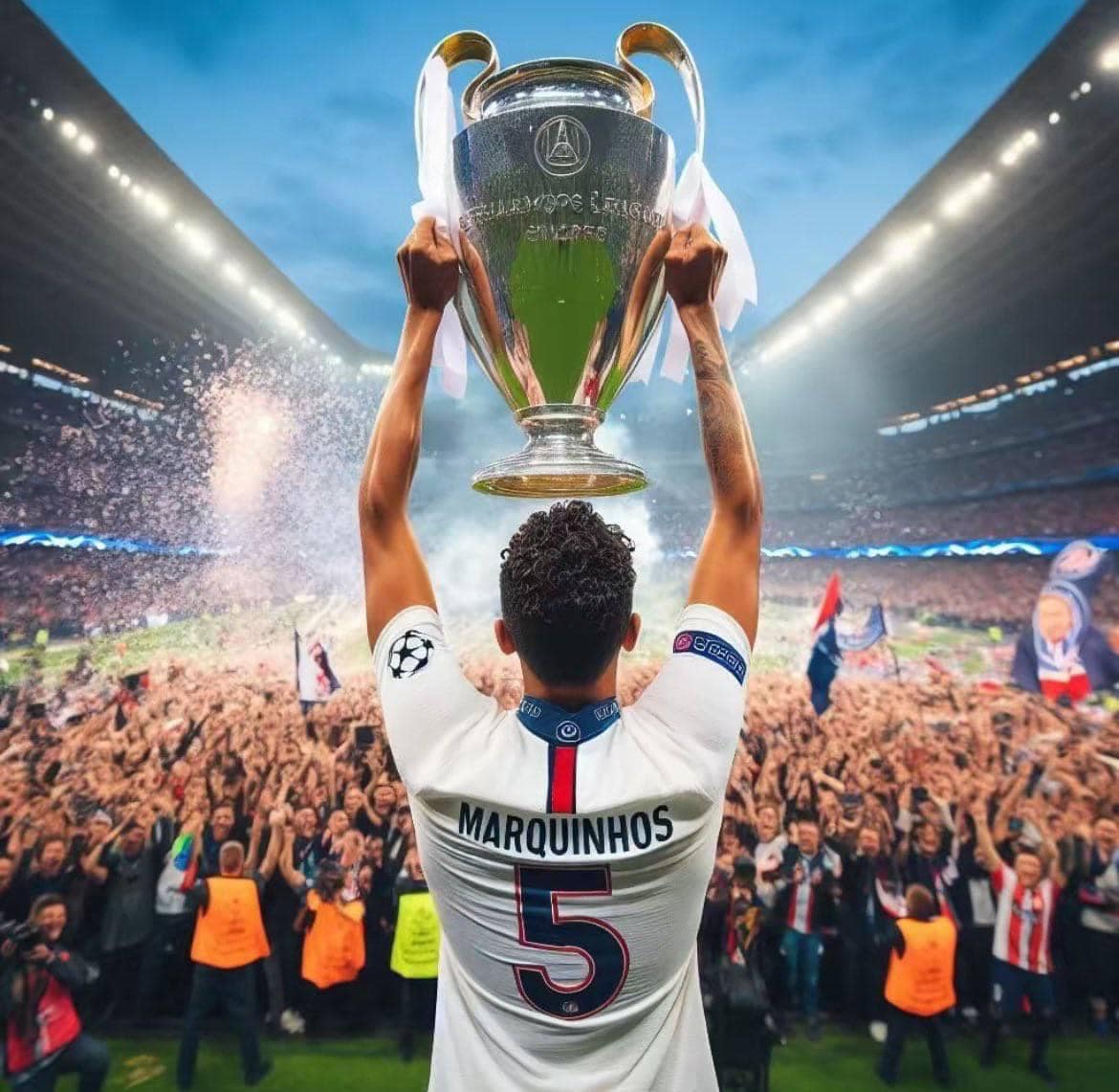 TrollFootball's tweet photo. Mbappe went to Real Madrid to win the Champions League.

PSG next season: https://t.co/gypl3DIr4Y