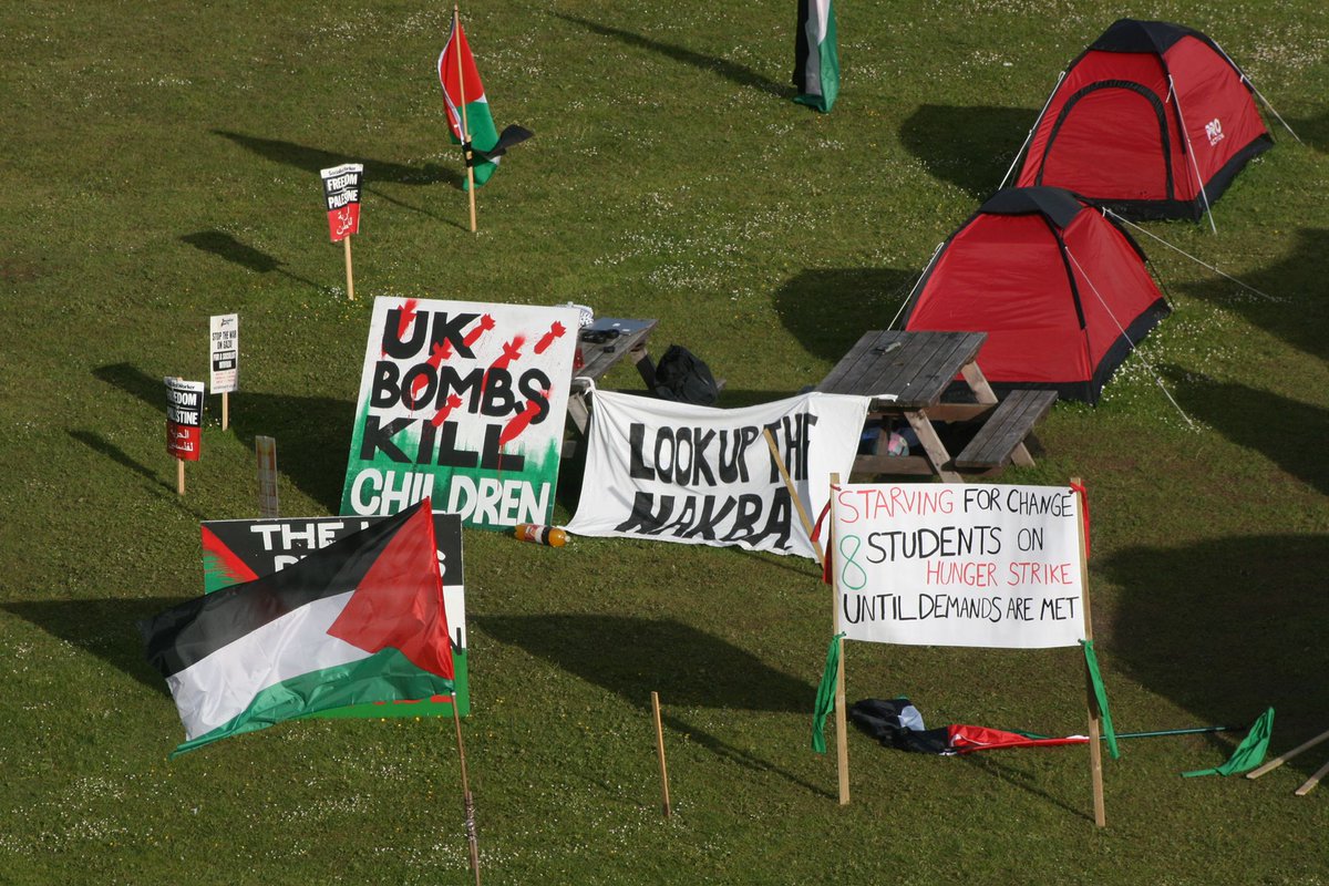 Socialist Worker (@socialistworker) on Twitter photo BREAKING: Swansea university has agreed to divest from Barclays bank and arms companies complicit in Israeli genocide in Gaza 🇵🇸 
✌️Victory to the student encampments #FreePalestine 
#BDS BREAKING: Swansea university has agreed to divest from Barclays bank and arms companies complicit in Israeli genocide in Gaza 🇵🇸 
✌️Victory to the student encampments #FreePalestine 
#BDS