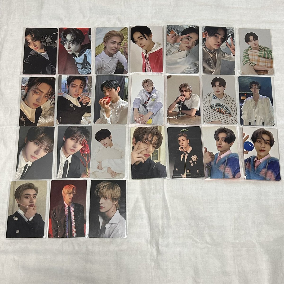 en_sn222's tweet photo. ENHYPEN トレカ 買取  交換

【譲】ヒスン ジェイク ソンフン ジョンウォン ニキ
【求】買取

銀行振込、PayPay、郵送でのお取引📮
お気軽に��プ、DMまでお願いいたします🙇‍♀️

 #ENHYPENトレカ  #ENHYPEN交換  #ENHYPEN求  #ENHYPEN譲  #enhypen買取 https://t.co/KWc528y5zU