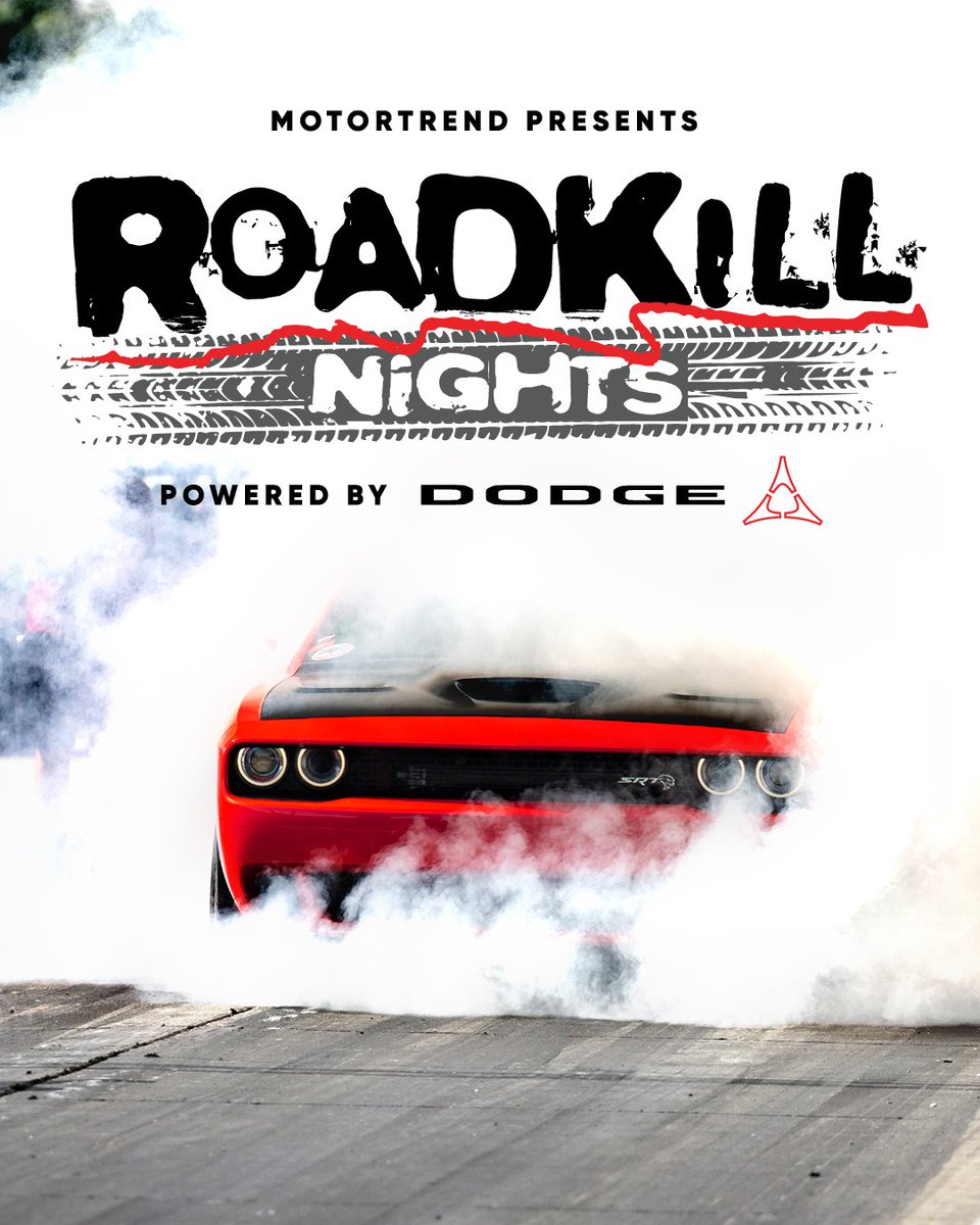 Dodge is bringing back the heat this summer 🔥 for the ninth annual <a href="/MotorTrend/">motortrend</a> Presents Roadkill Nights Powered by <a href="/Dodge/">Dodge</a>. Get the details on this year’s event and the Direct Connection Grudge Race competitors here: bit.ly/4c6Ods4

#Dodge #RoadkillNights