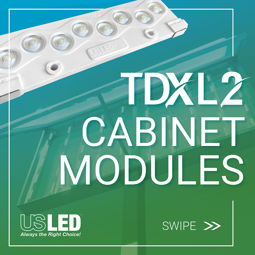 US_LED's tweet image. 💡 Don't box yourself in with sign cabinet lighting! 

TDXL2 offers efficiency, uniform illumination, and maximized spacing with single- or double-sided options. Now you'll see the bright side of every sign lighting project! 🔆

#LEDlighting #signlighting #alwaystherightchoice