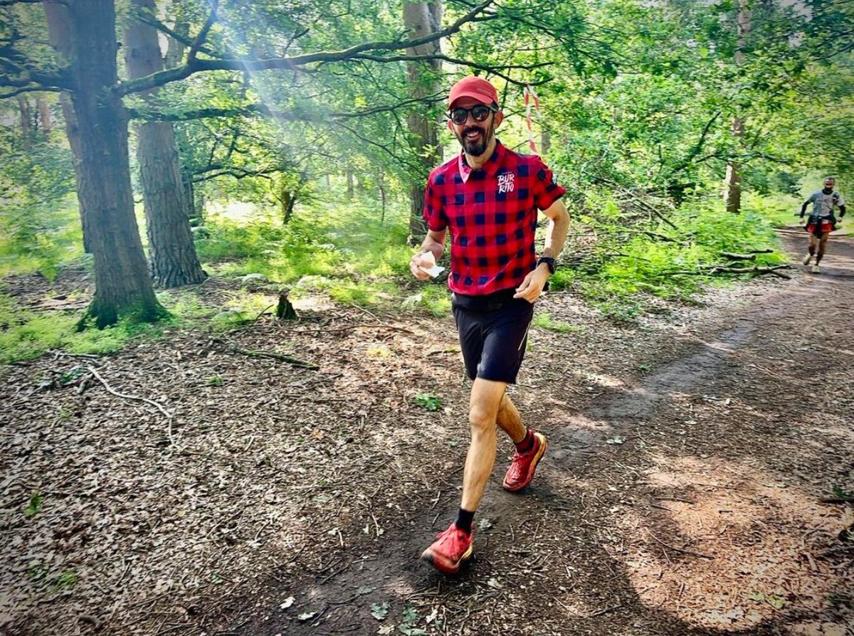 ultrescatalunya's tweet photo. L'aventura d' Oriol Antolí (@_doktor8) a la Suffolk Backyard Ultra finalitza a la volta 75 

El terrassenc ha completat un total de 74 voltes dins el temps establert i recorregut 308,3 milles després de 3 dies corrent per Knettishall Heath

Enhorabona Oriol! https://t.co/wToZZ3wLbj