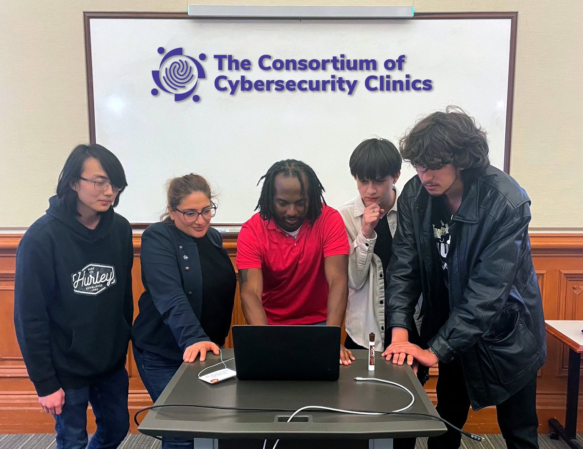Cyber_Clinics's tweet photo. We’re thrilled to welcome 15 new higher ed cyber clinics to The Consortium of @Cyber_Clinics! Learn more about @Googleorg’s $25M+ investment helping propel forward the vision of the Consortium to establish a #cybersecurity clinic in every US state by 2030. https://t.co/wRbZvZ8Wya https://t.co/H3YklPTOt8