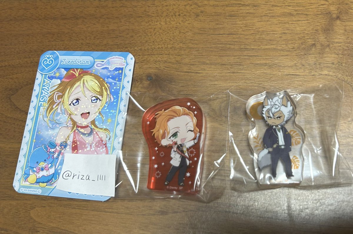 riza_1111's tweet photo. ツイステ 交換 ミニアクリルスタンド Vol.8、Vol.7 ころっと

求:同種デュース
     
譲:マレウス、エペル、ヴィル、ルーク、ケイト、ジャック

郵送希望です。
検索からもぜひお気軽にお声がけ下さい！ https://t.co/fE4y5CFNIR