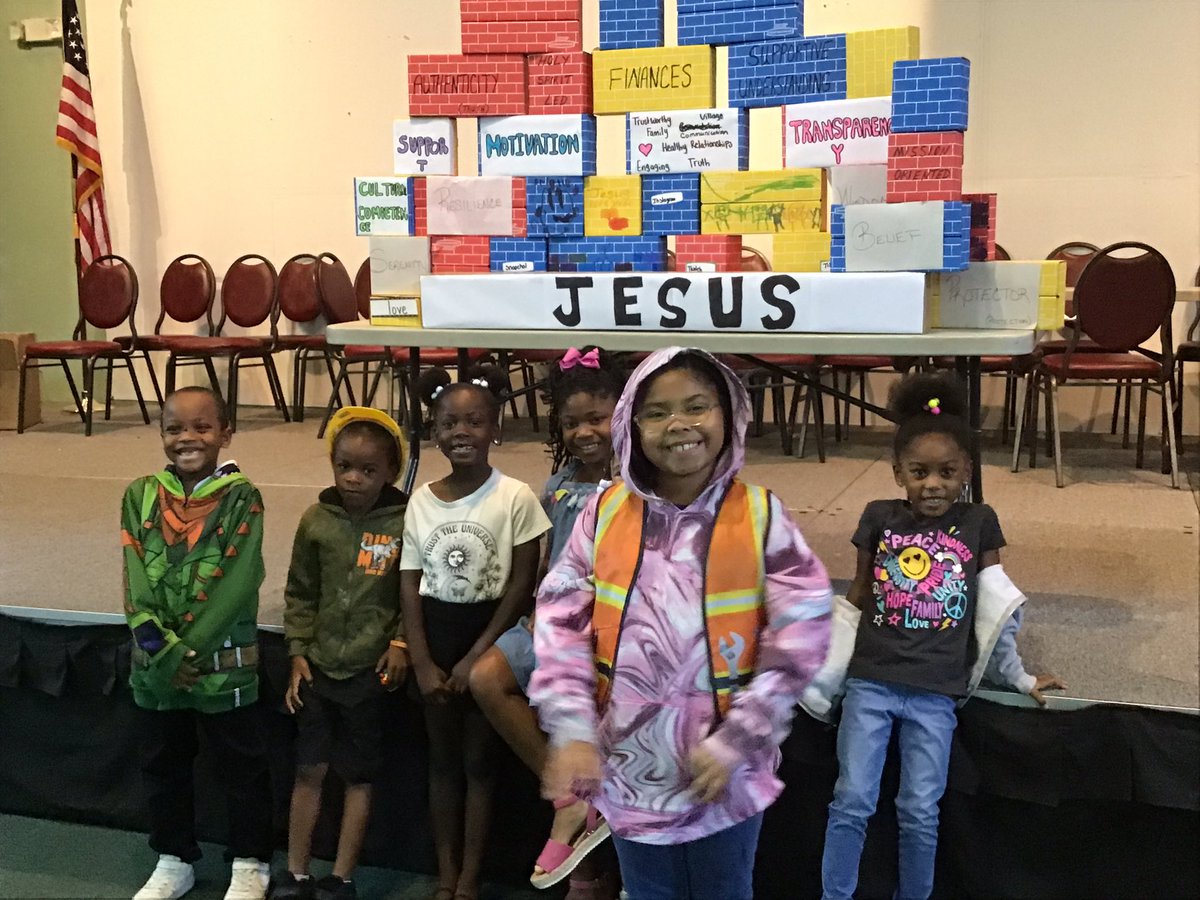 snelllo's tweet photo. What a wonderful time teaching at our 2024 North District Bible Discovery Hour Convention in Riviera Beach, Fl.  I was privileged to teach K-2 students.  The theme:  Brick by Brick, Our Foundation Is Solid.  My students built, learned scriptures &amp; a song. #ChristOurFoundation https://t.co/3buxOGsTdw
