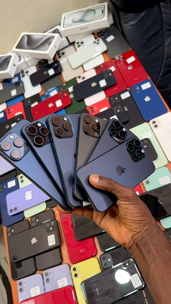 bkelectronicsgm's tweet photo. New ARIVAL of IPHONES 📲 

NO SWAP DEALS, CASH ONLY📲

Place your orders and we will deliver to your doorstep.
WhatsApp: 📞(+220) 7418145 https://t.co/o9ZflzaHcL