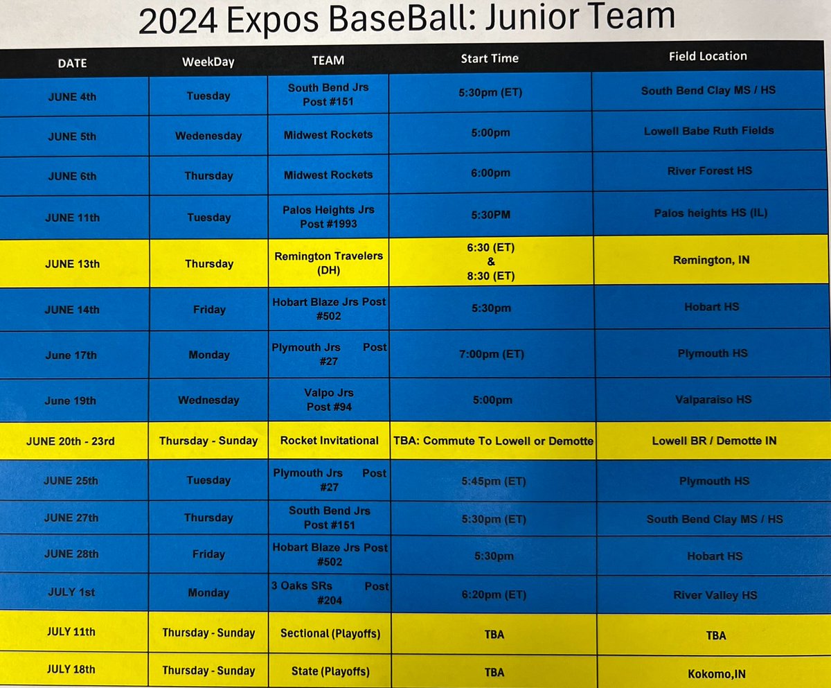 RLE Post 100 Baseball tweet media