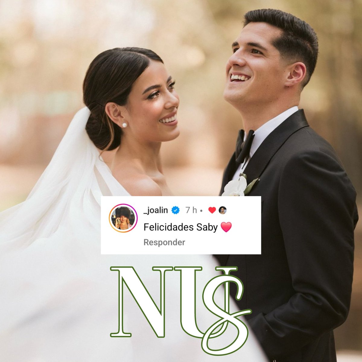 nowunitedsenior's tweet photo. FOFA! Joalin deixou um comentário felicitando a Sabina pelo casamento. 💚 https://t.co/0VPg8DEMju