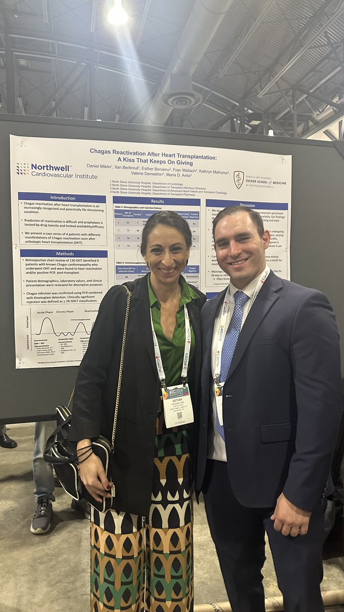 DanielMiklinMD's tweet photo. Chagas Reaction After Heart Transplantation: A Kiss That Keeps on Giving  #ATC2024Philly @ATCMeeting @AST_info @NorthwellHealth https://t.co/fP9In9jb1P
