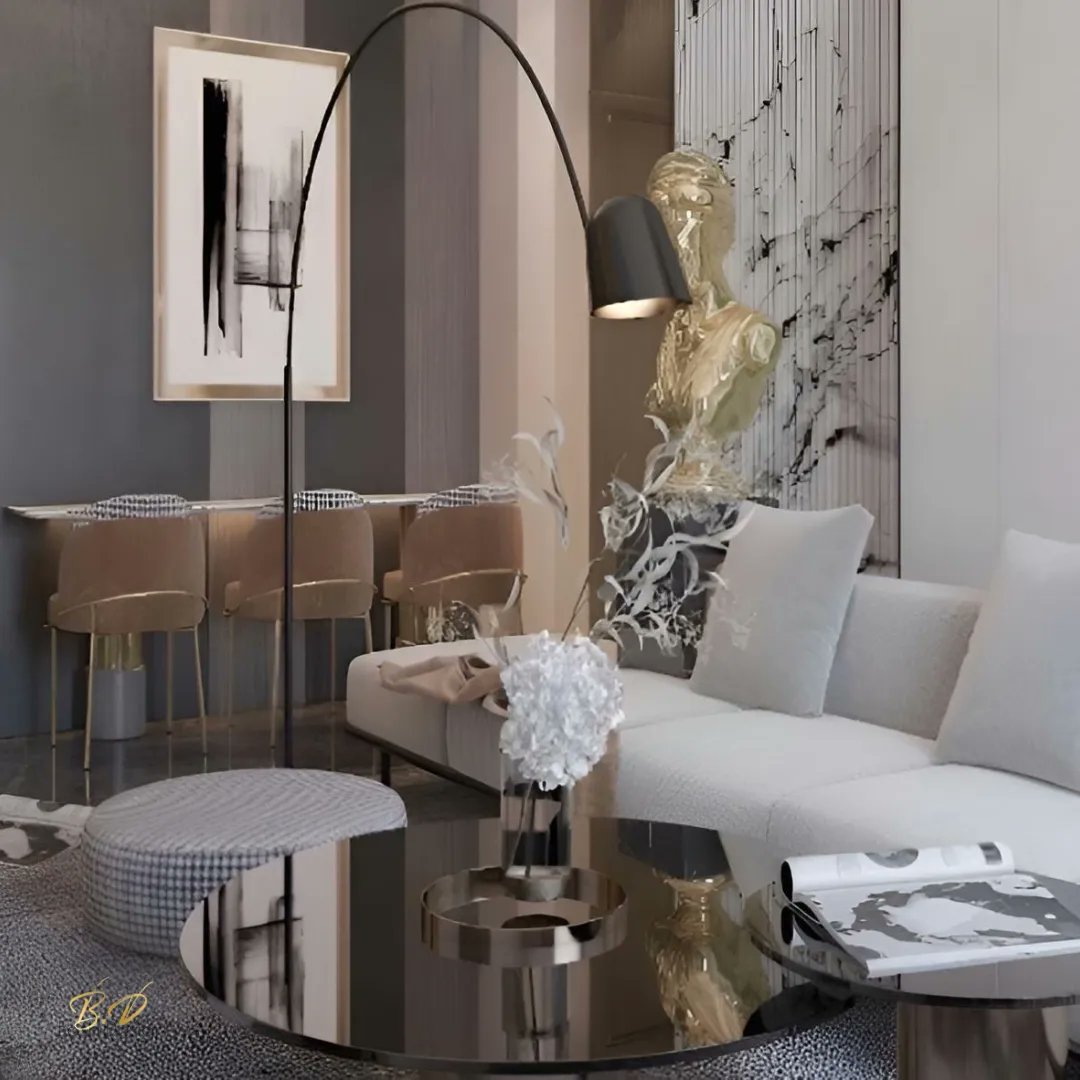 Bashar_SG's tweet image. Small living room with high end finishing. 

By @DesignBash