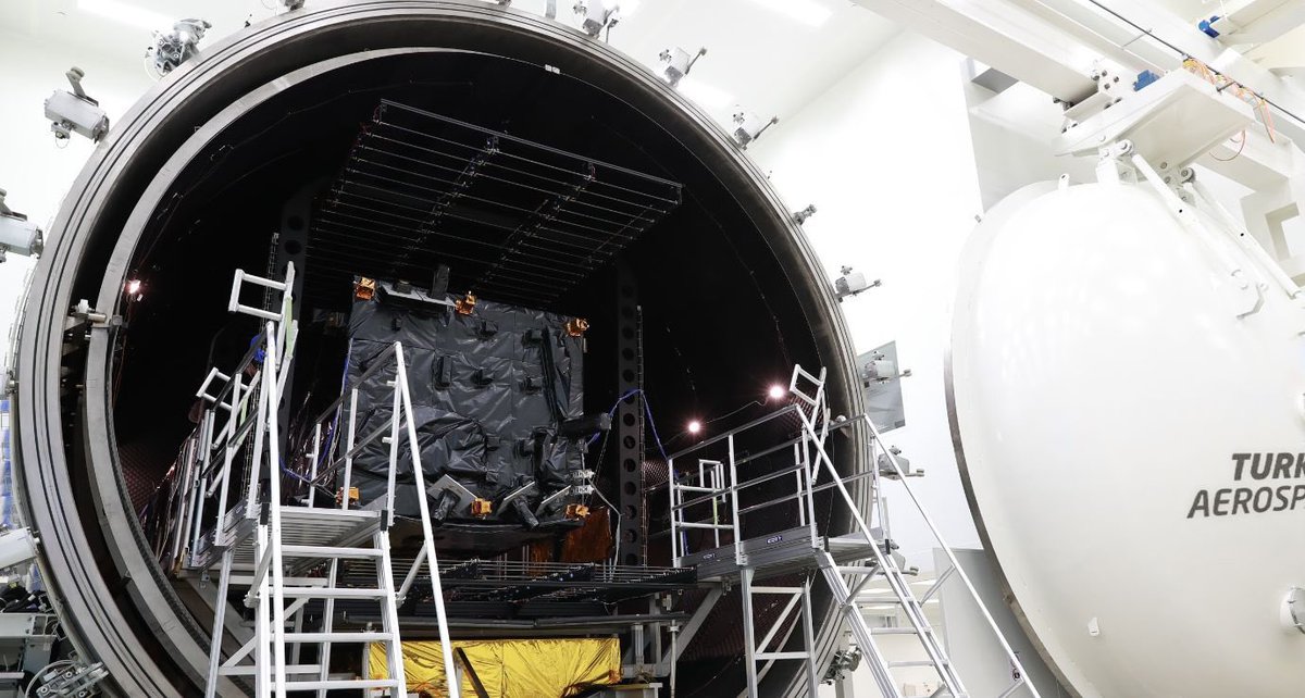 TUSAS_TR's tweet photo. Ay yıldızımızı uzaya taşıyacak her projede üzerimize düşeni yapmaktan onur duyuyoruz! 🇹🇷🛰️
 
📌 TÜRKSAT 6A Projesi kapsamında; 
Uydunun Yapısal, Isıl ve Kimyasal İtki Alt Sistemleri ile Mekanik Yer Destek Ekipmanlarının geliştirilmesi, Kablaj tasar��m ve üretimini gerçekleştiriyoruz.
 
📌 Ayrıca @tubitakuzay ile birlikte; 
Uydu Veri Kotarma ve Komuta Kontrol Yazılımları ile uydu montaj, entegrasyon ve test faaliyetlerinde görev alıyoruz.
 
Milli teknolojimizin gücüyle #TürkiyeHızlanıyor!